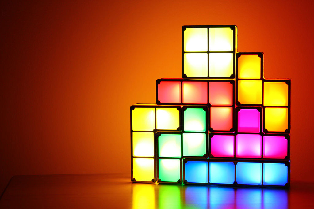 weekend workshop tetris lamp 040916