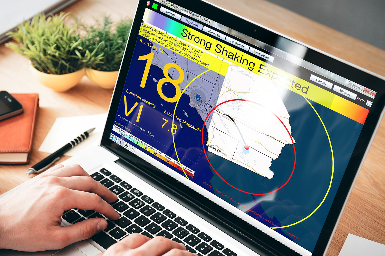 shake alert earthquake detection app warning featured