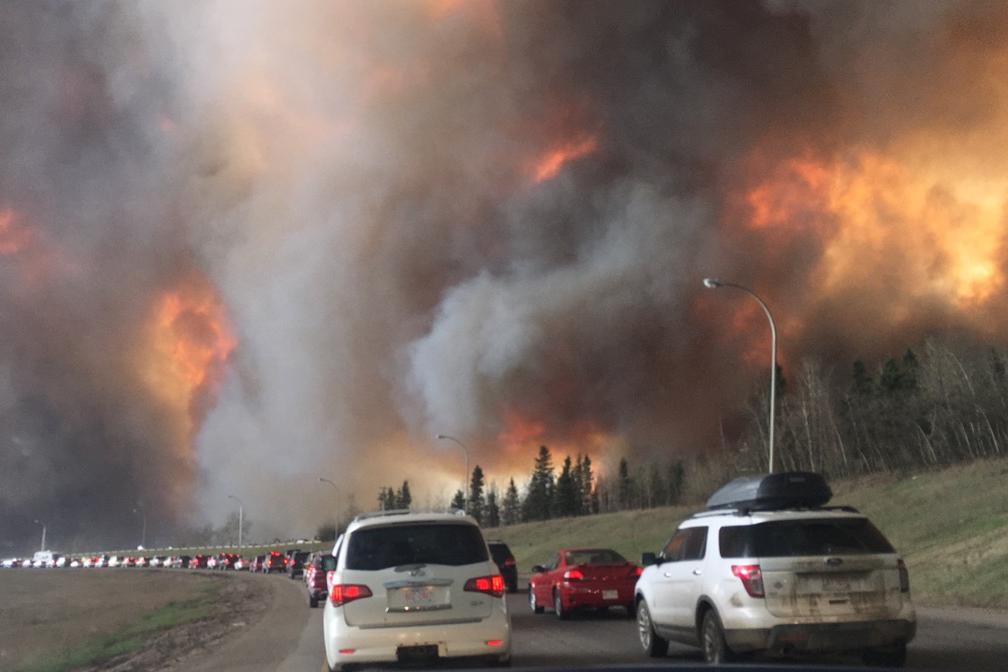 drones wildfires fort mcmurray