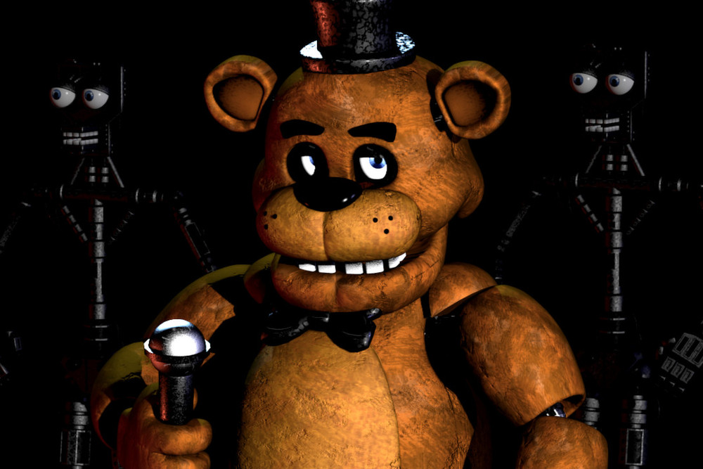 Freddy Fazbear from Five Nights at Freddy's.