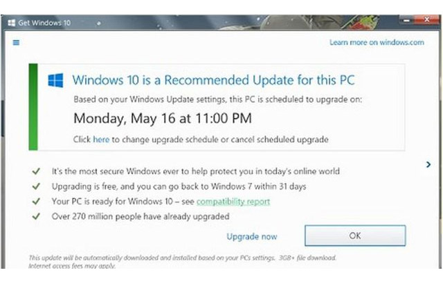 microsoft tweaks windows 10 upgrade still opt out windows10upgrade01