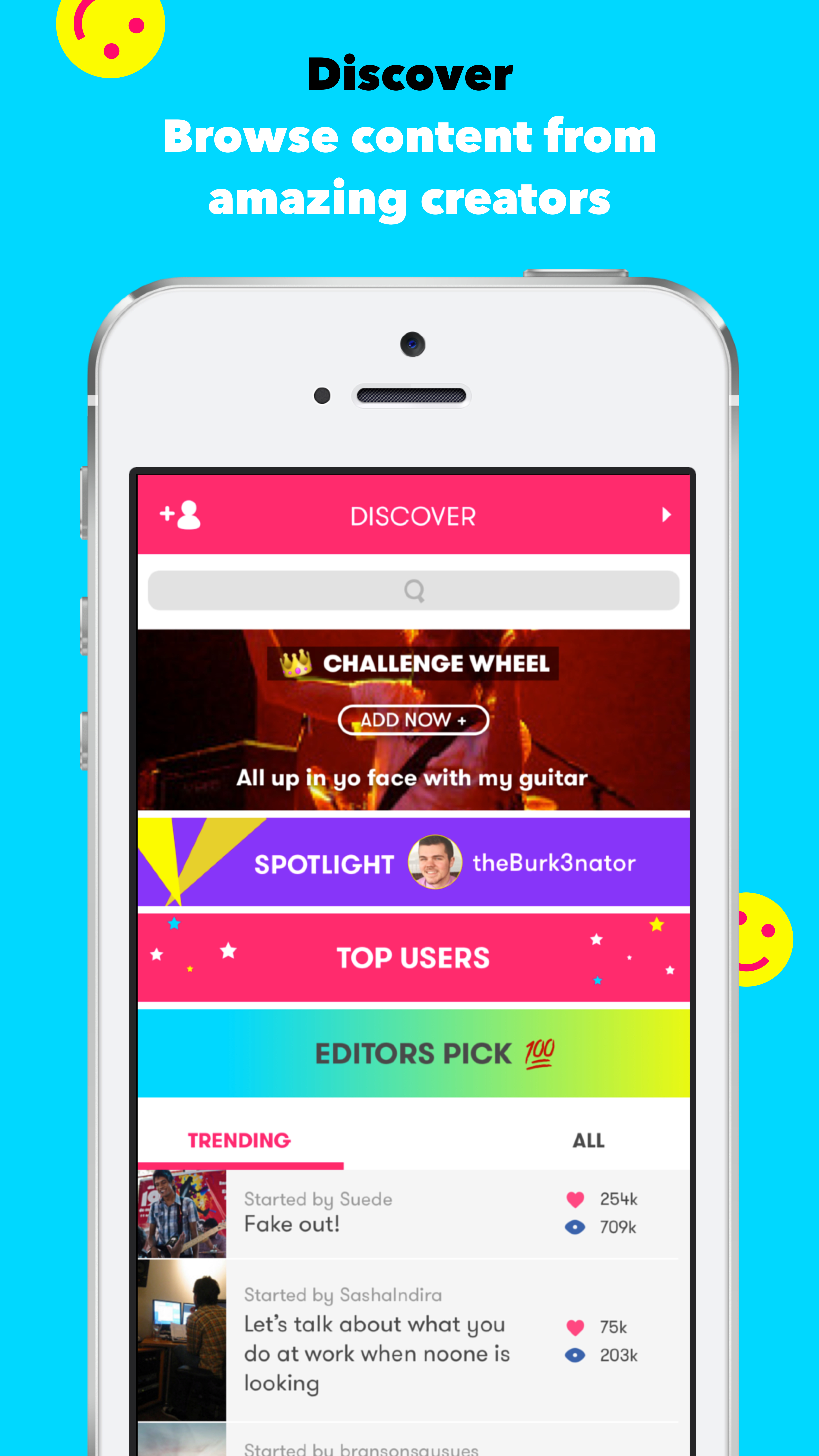 wheel video social network discover 2