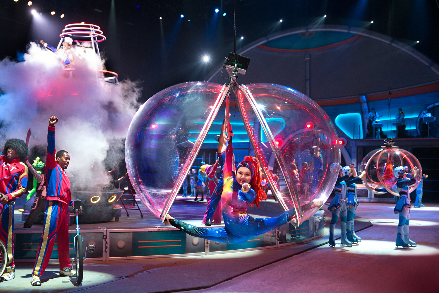 Ringling Brothers new high-tech circus