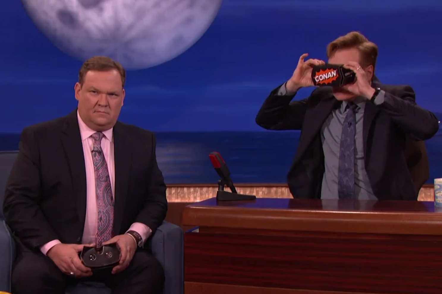 conan giving away free google cardboard