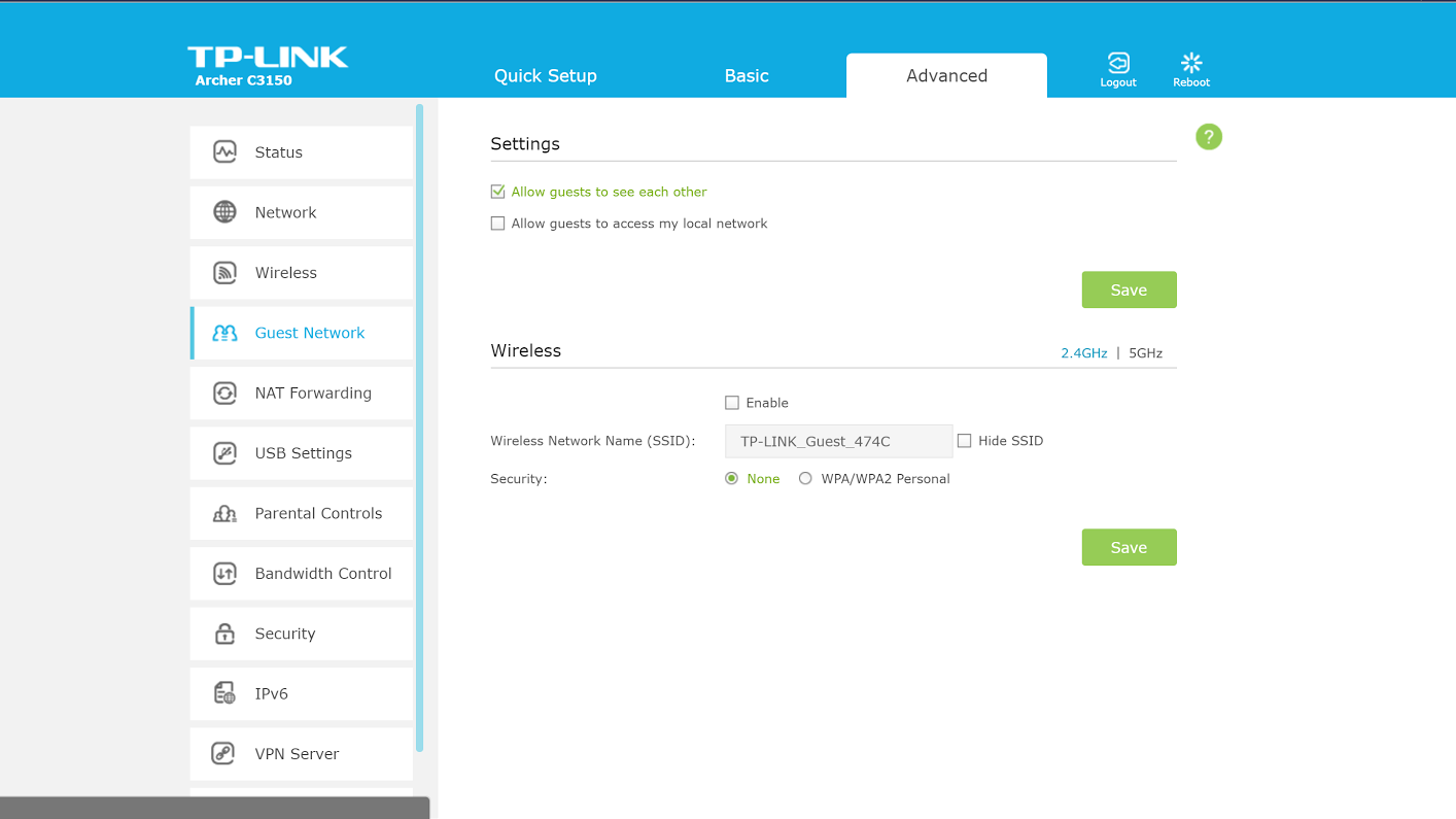 tp link ac3150 review screen 2