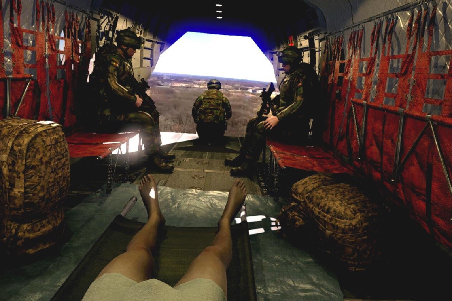 vr warzone medic training vrm4