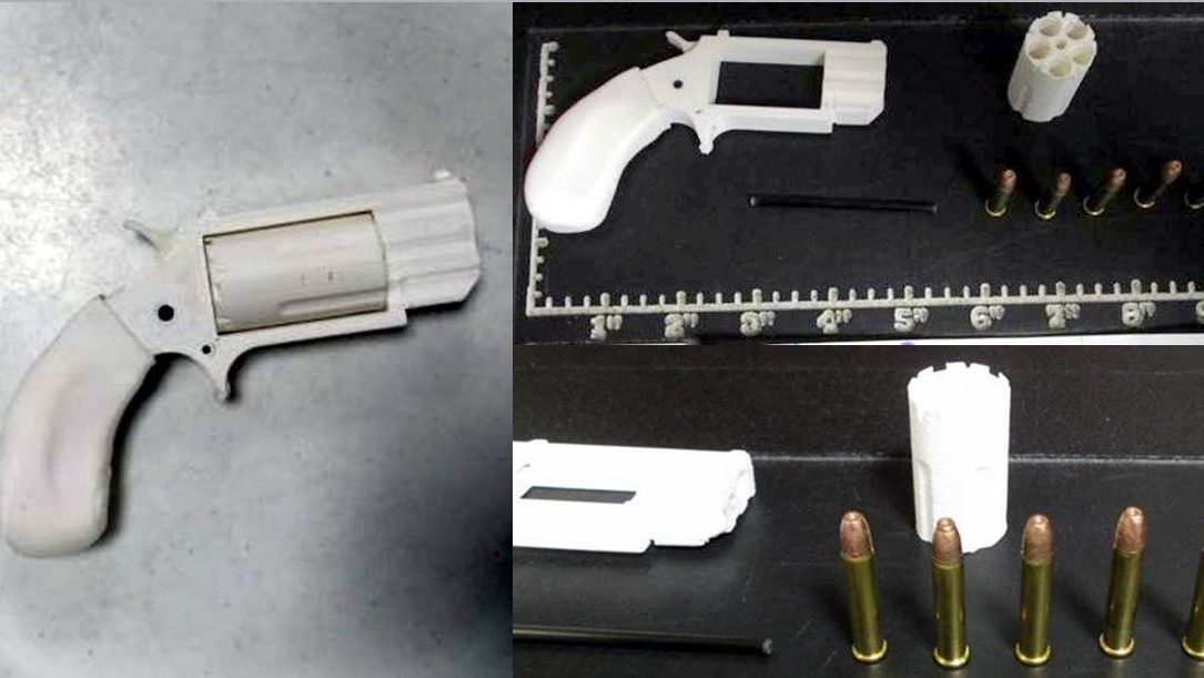 3d printed gun found at airport