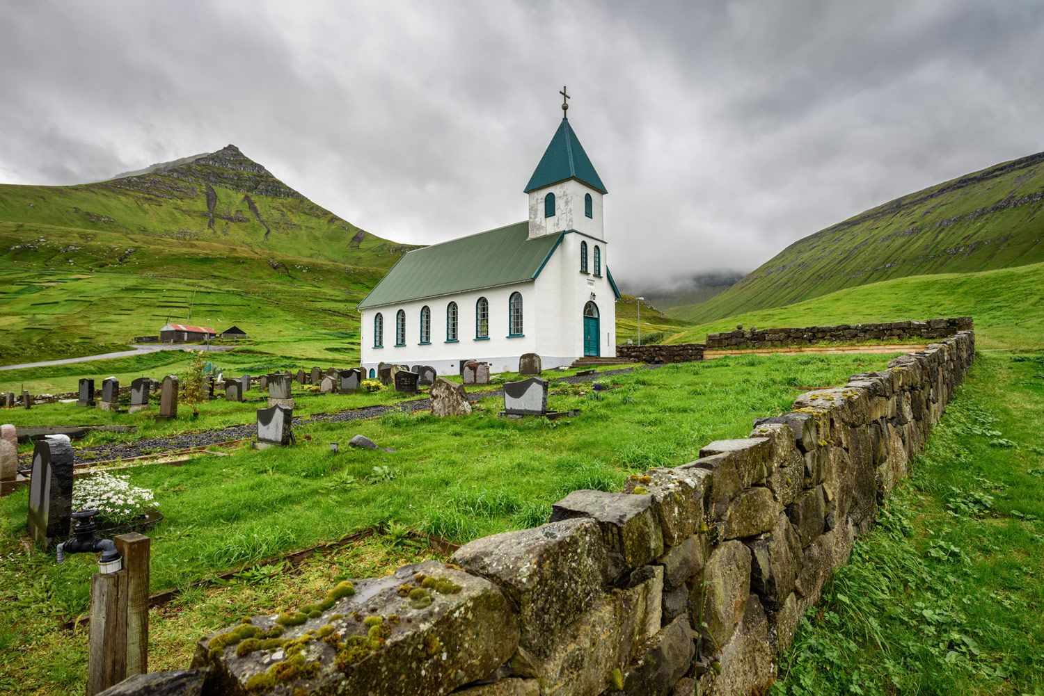 mapillary faroe islands stock photo