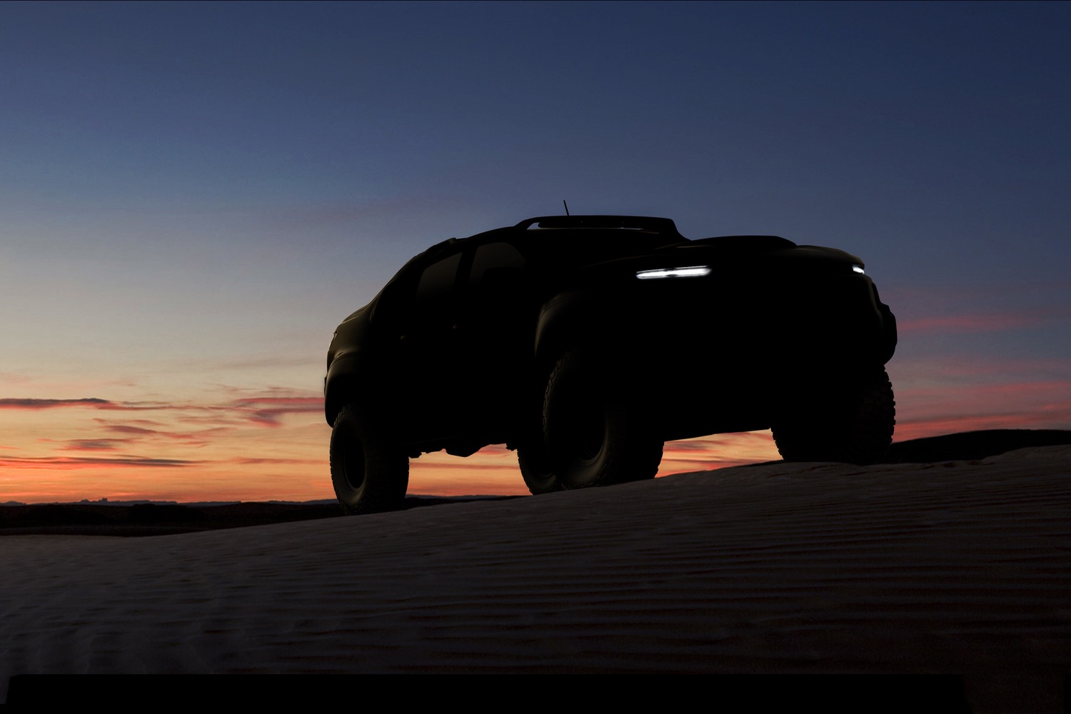 Chevrolet Colorado fuel-cell vehicle teaser