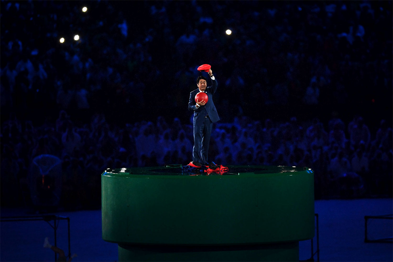 japan pm as mario olympics head