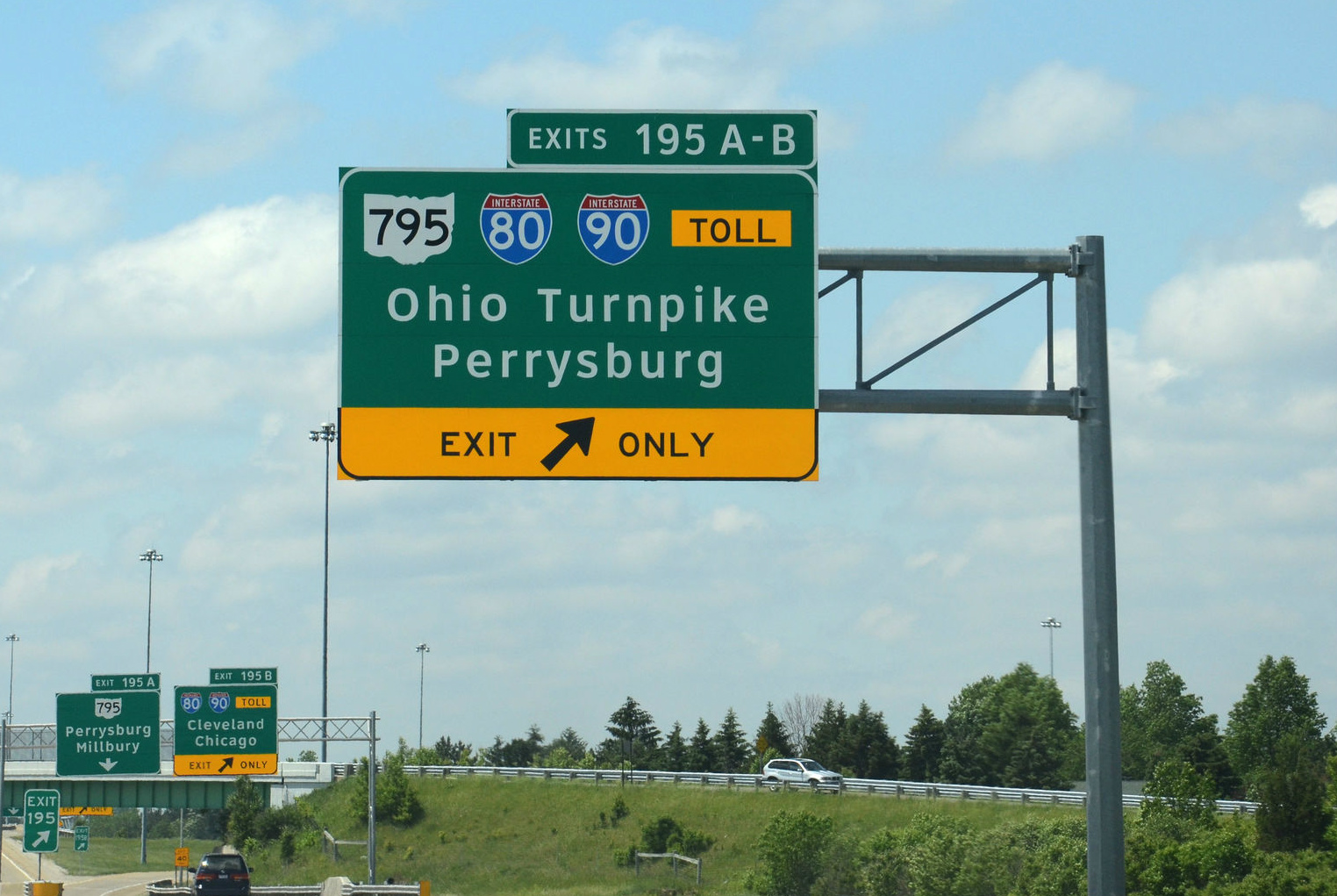 ohio turnpike driverless test route