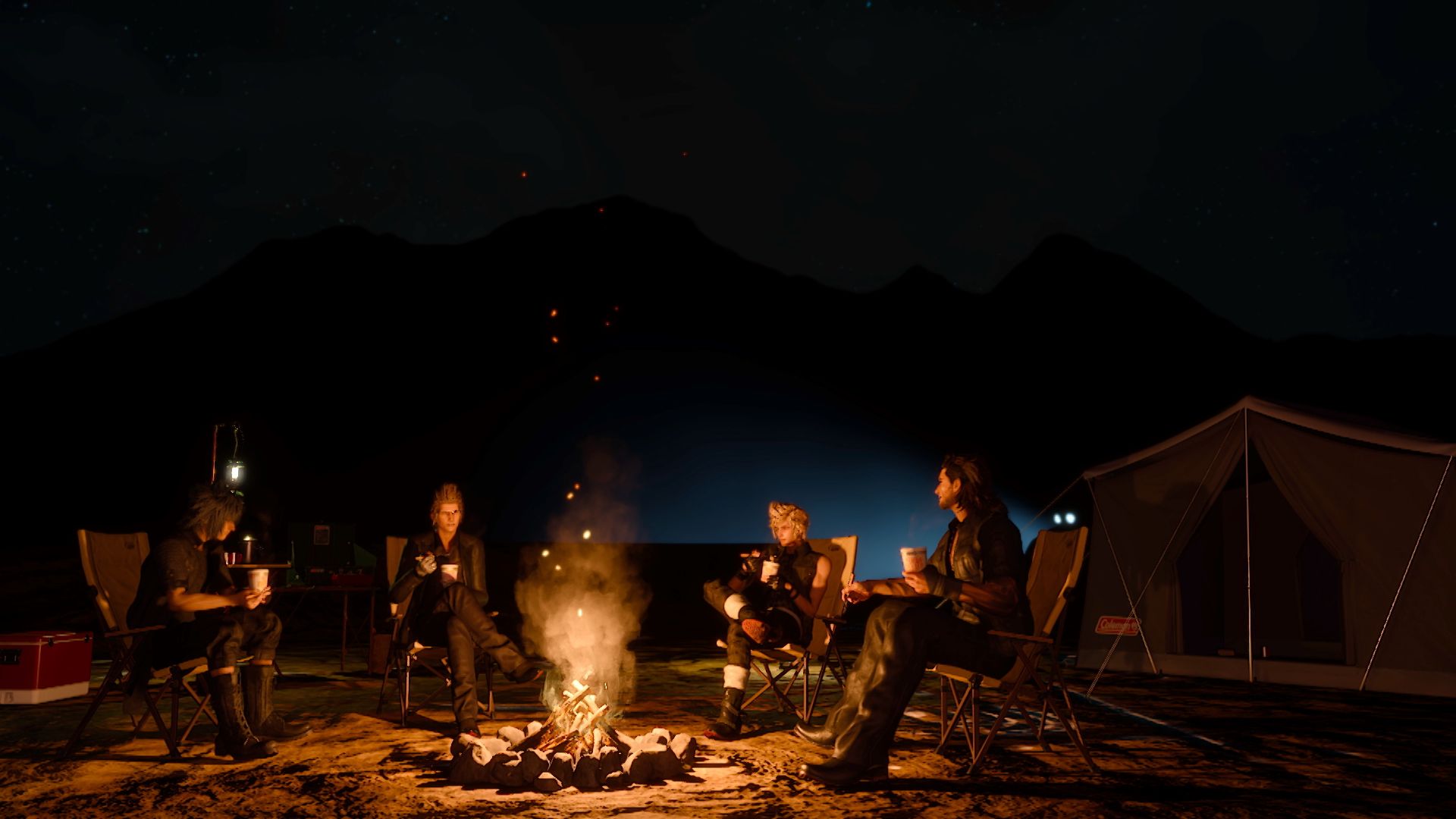 final fantasy xv story trailer details starring characters ffxv tgs screenshot 23