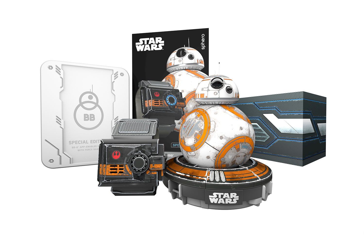 sphero force band bb8 droid bb 8 and fb se package layout