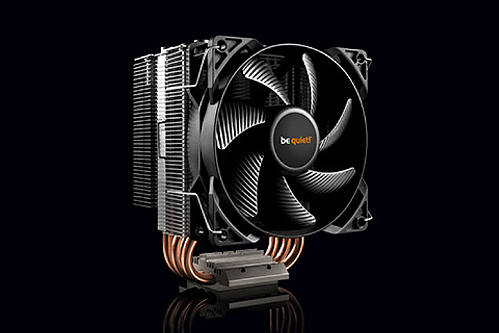 be quiet pure rock slim cpu cooler released  black bg