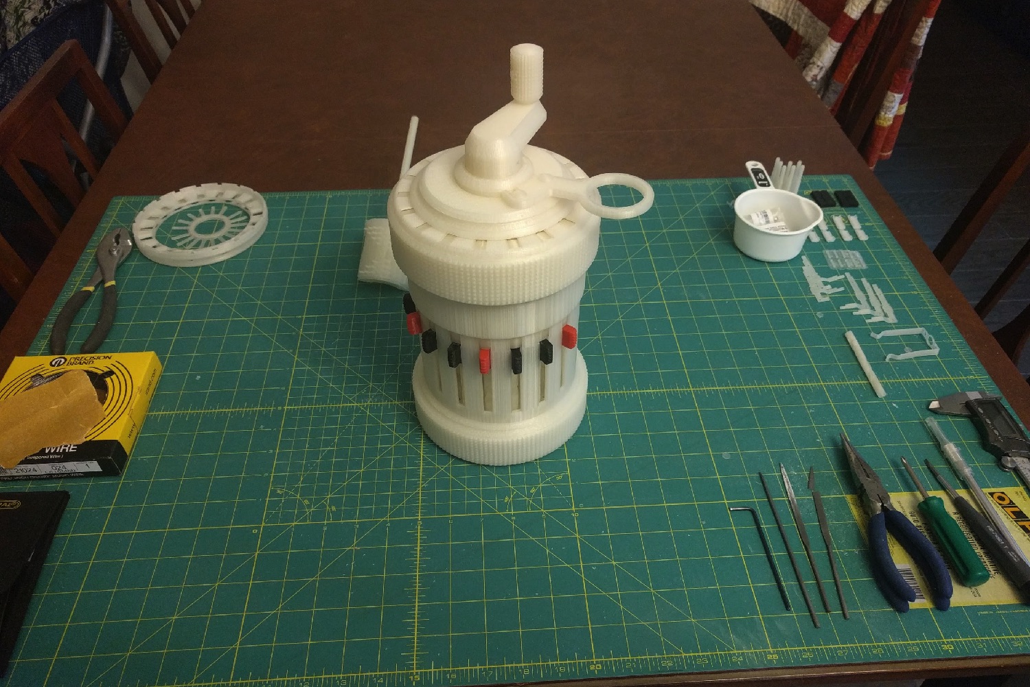 3d printing curta calculator calc1