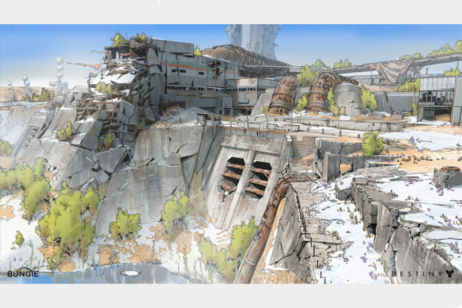 destiny concept art location concepts 23