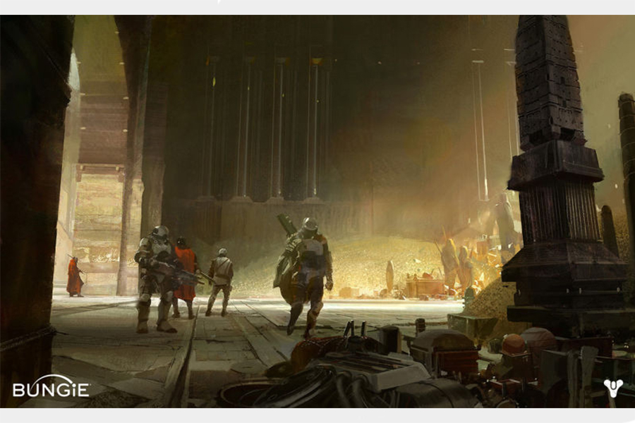 destiny concept art old environments