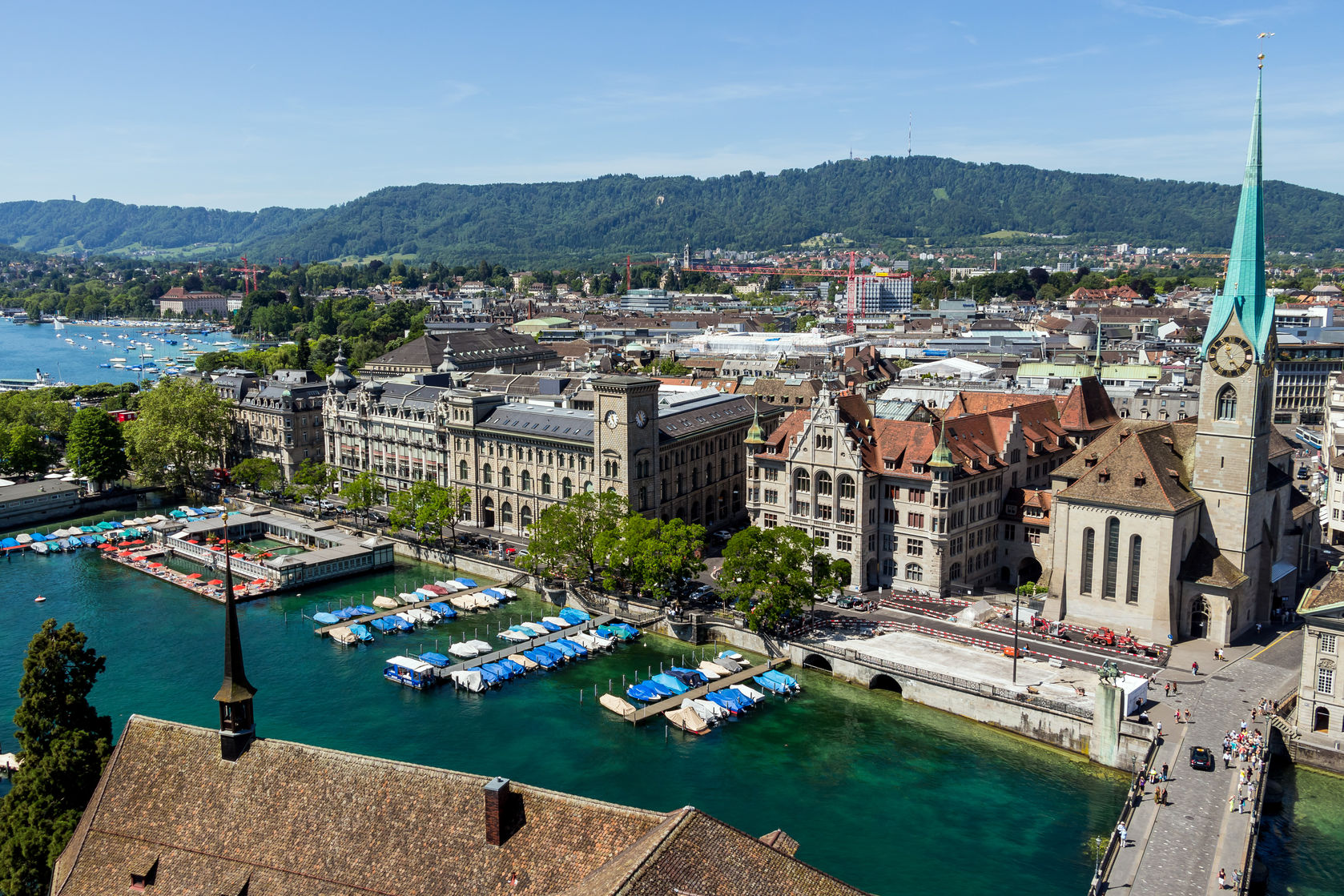 us also ran sustainable city list 35696846  switzerland zurich skyline and view of the