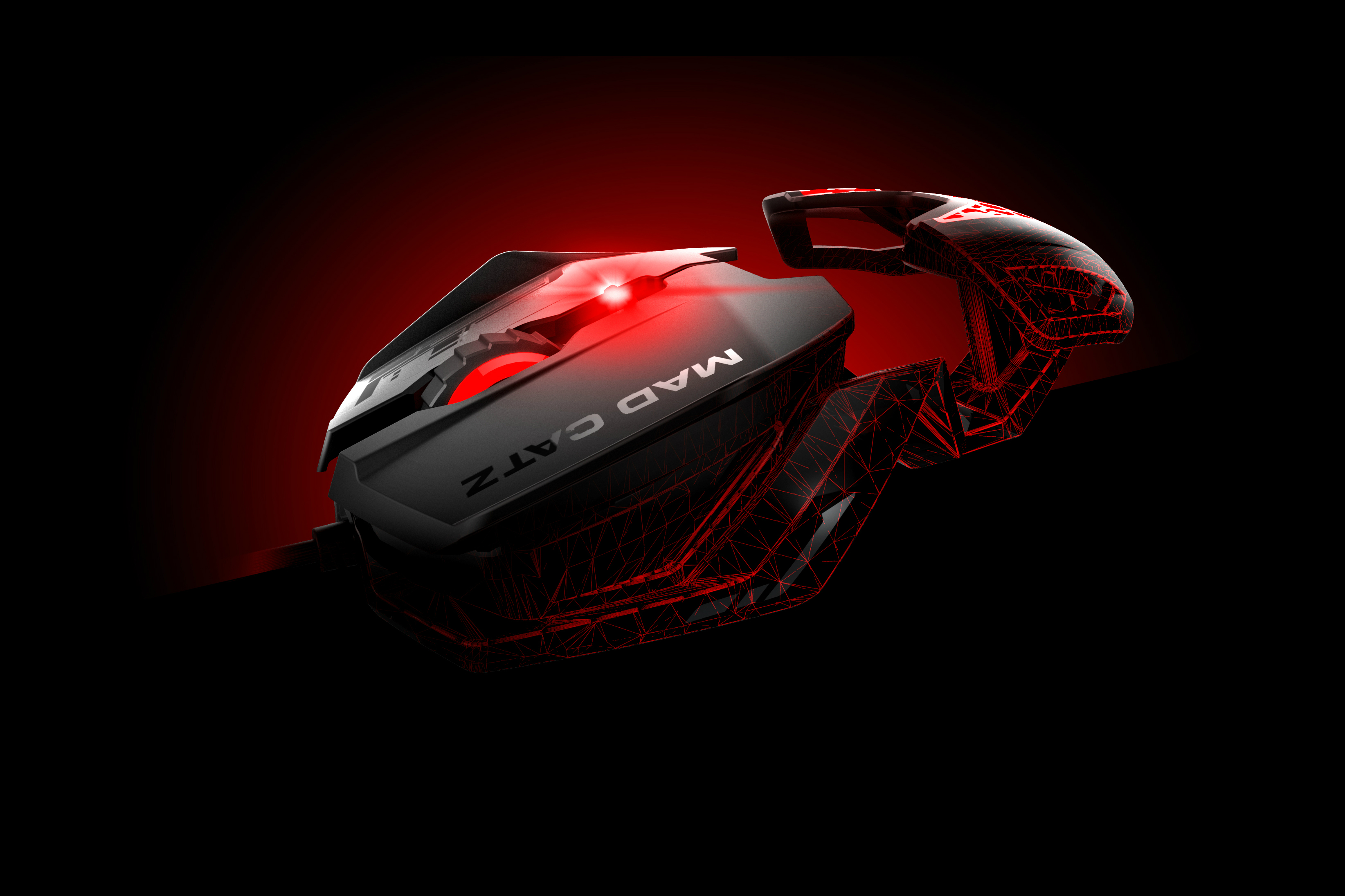 mad catz updated rat gaming mice rat1 hero black