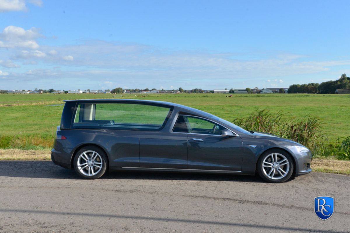 tesla stretched hearse remetzcars s 1