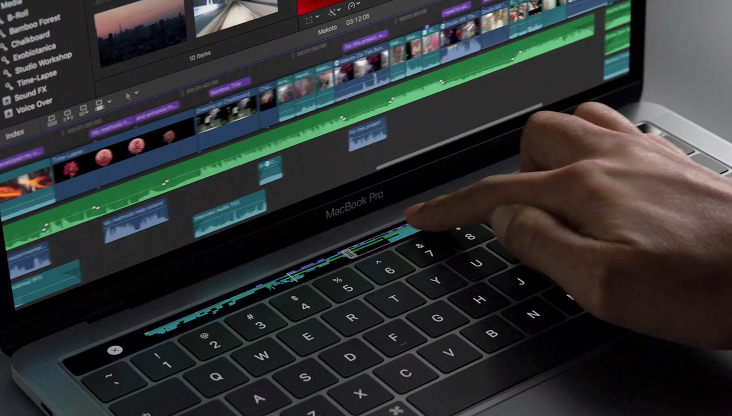 2016 macbook pro touch bar supported apps v2