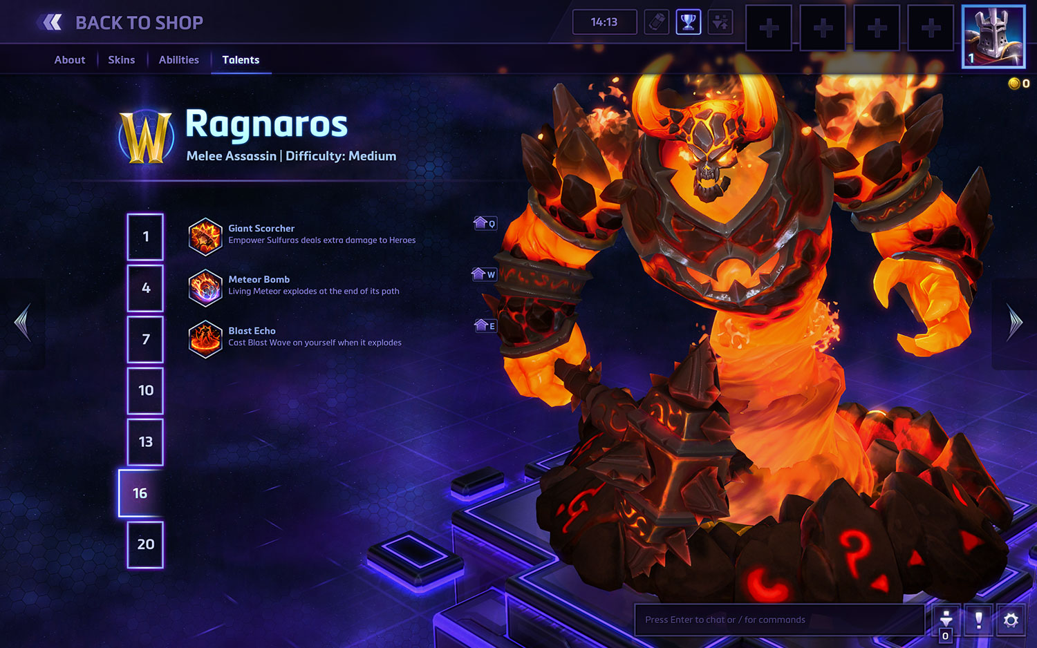 wrynn ragnaros heroes storm h22 ragnarosabilities xa 004