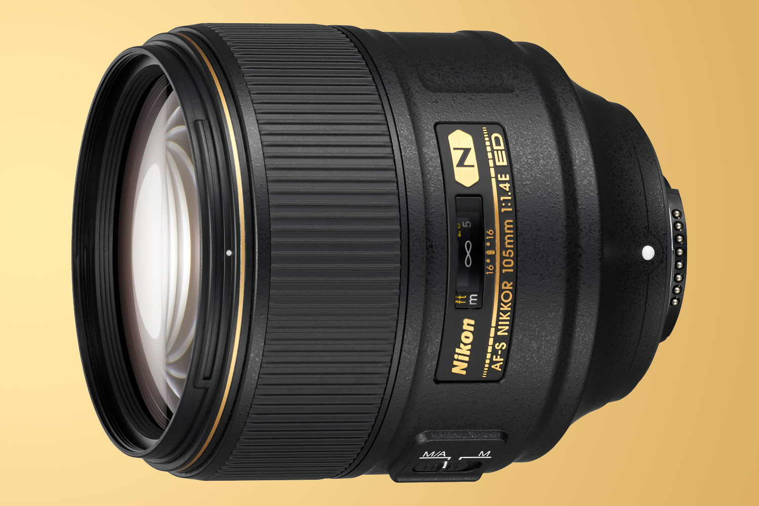 nikon 105mm f14 tested f1 4 on gold