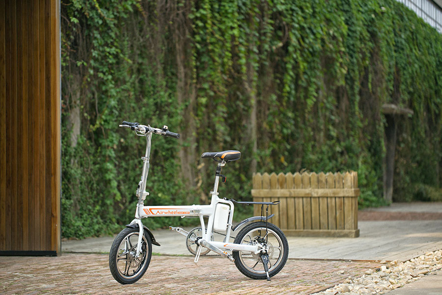 airwheel folding electric bicycle r5 4