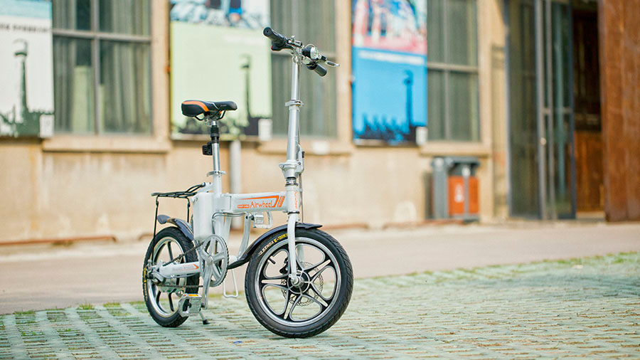 airwheel folding electric bicycle