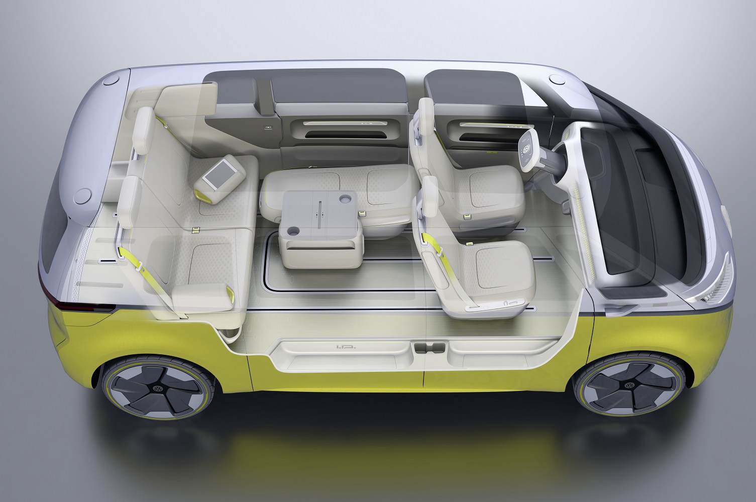 Volkswagen I.D. Buzz concept interior