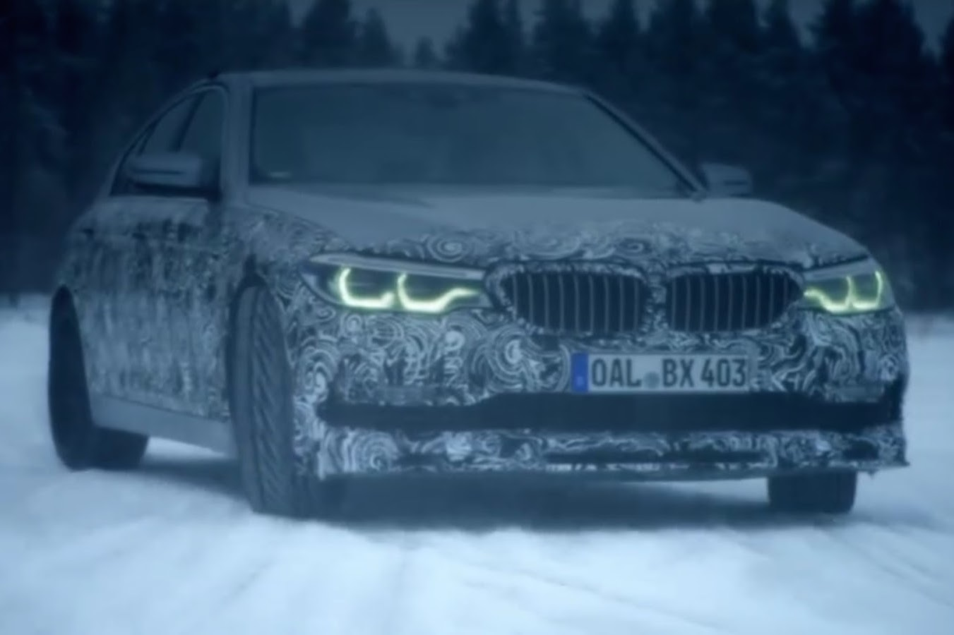 Alpina B5 teaser