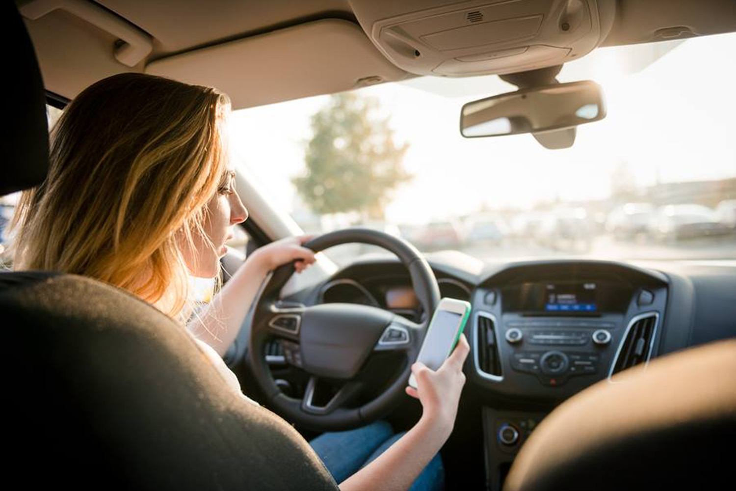 stop distracted driving put your phone in a shellback safe case head