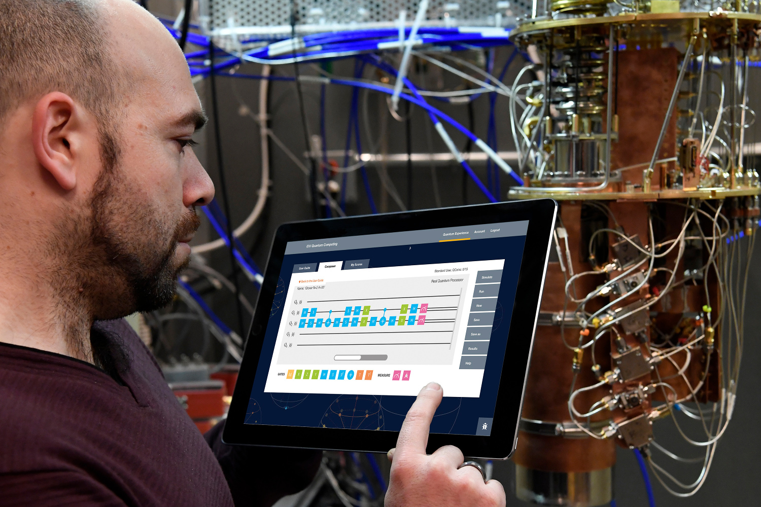 ibm q universal quantum computer experience test