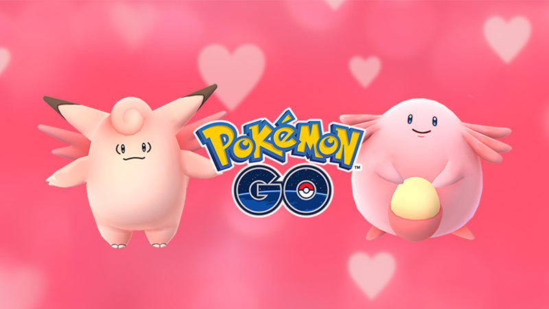 pokemon go valentines pokeclefairy