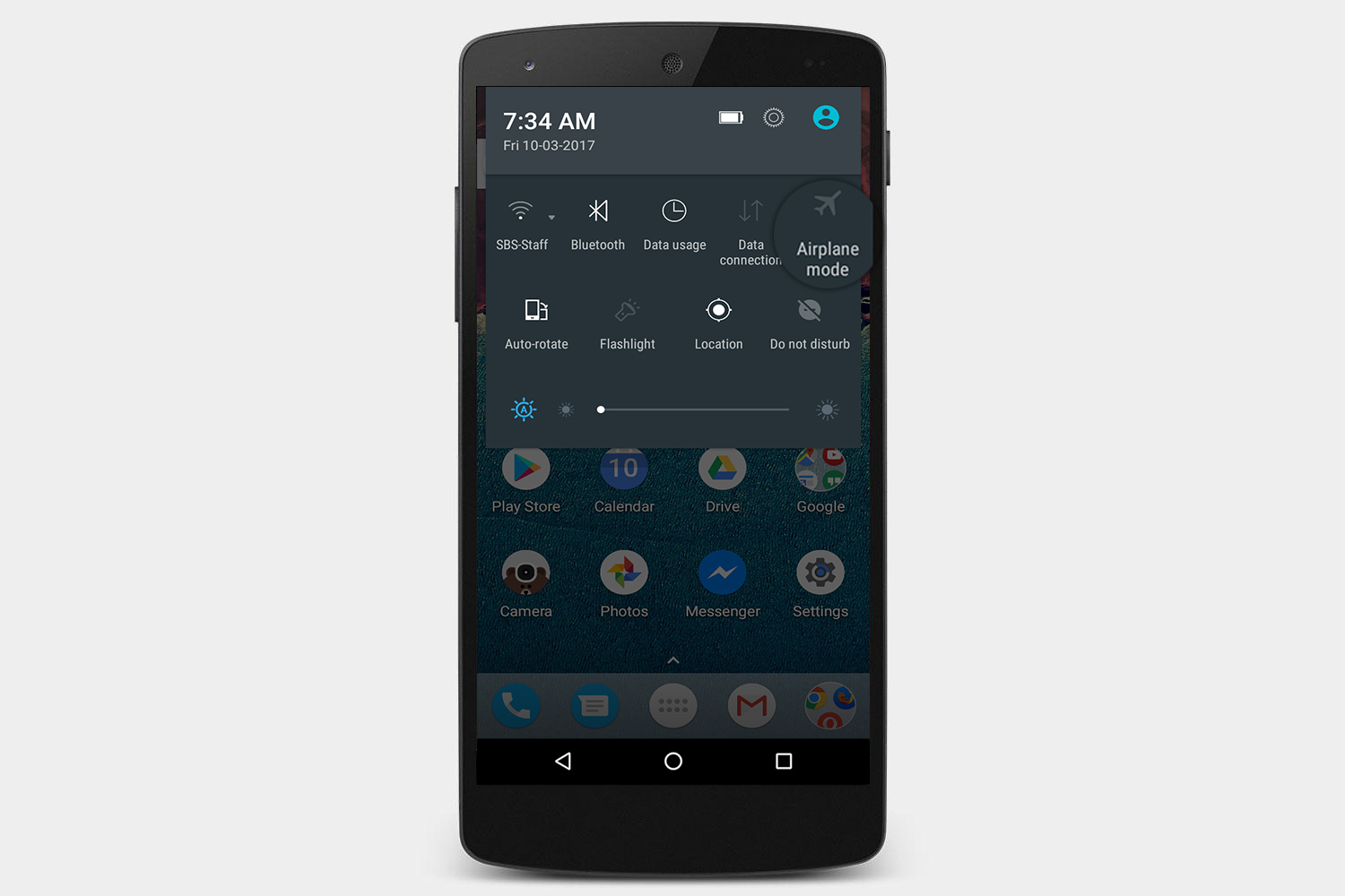 android airplane mode
