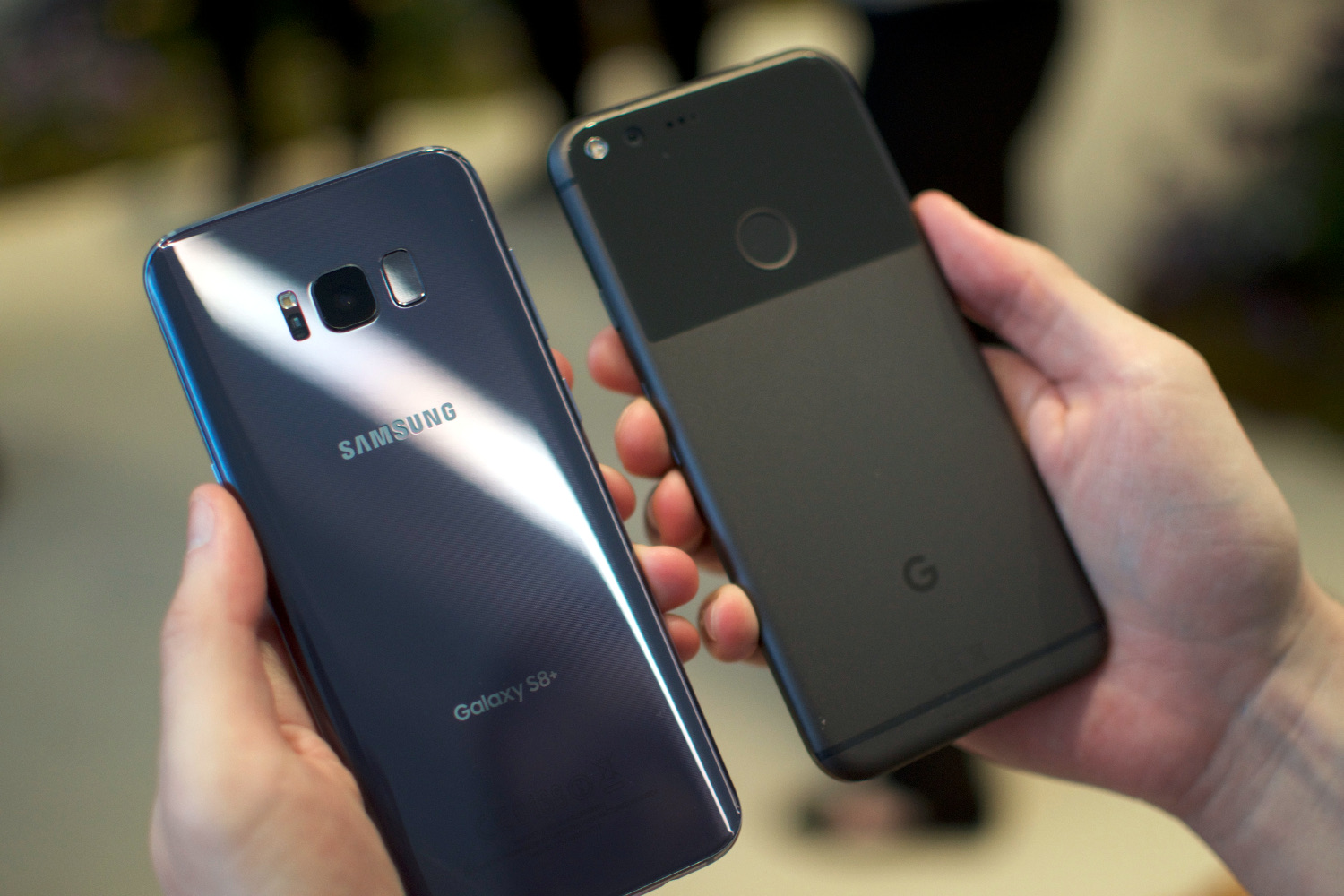 google pixel vs samsung galaxy s8 gs8