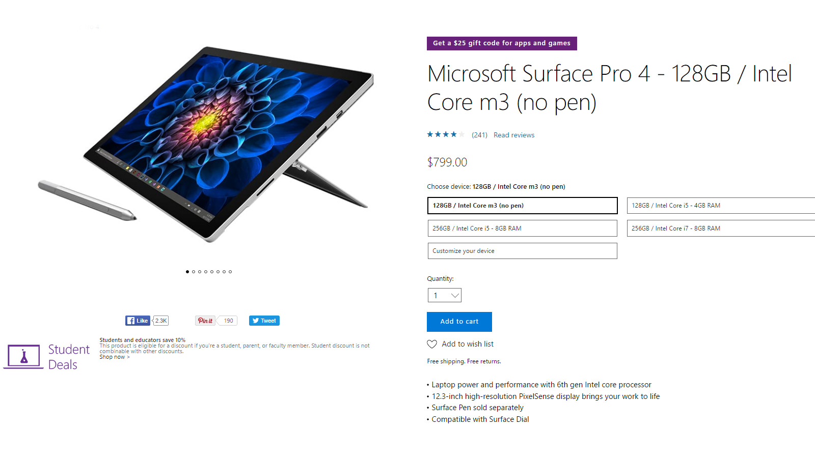 microsoft surface pro4 pen surfacenopen