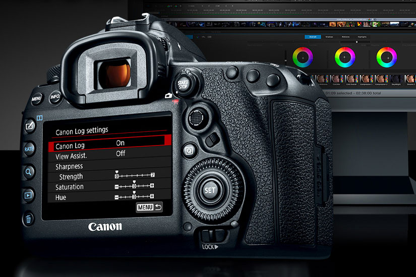 canon 5d mark iv c log camera