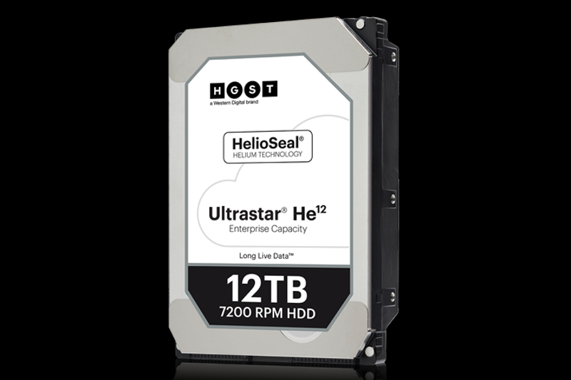 western digital ultrastar 12tb helium he12