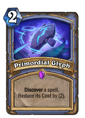 hearthstone decks ungoro primordial glyph 55552