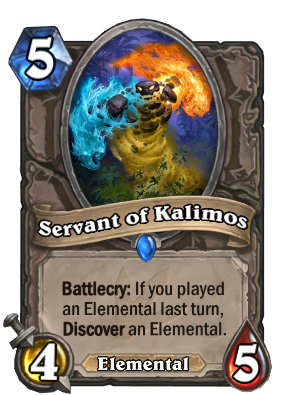 hearthstone decks ungoro servant of kalimos 55511