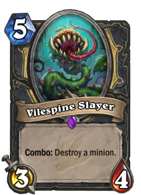 hearthstone decks ungoro vilespine slayer 55490