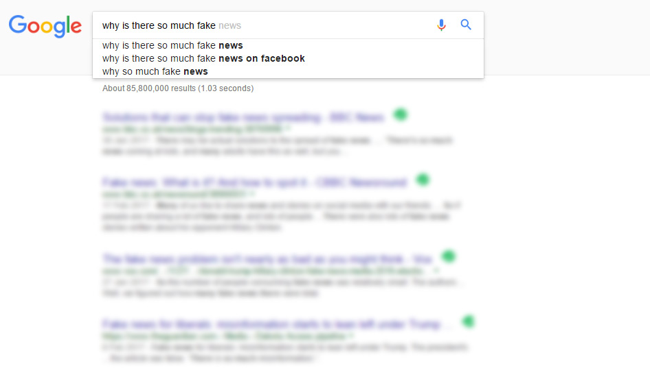 google fake news search fakenewsgoogle