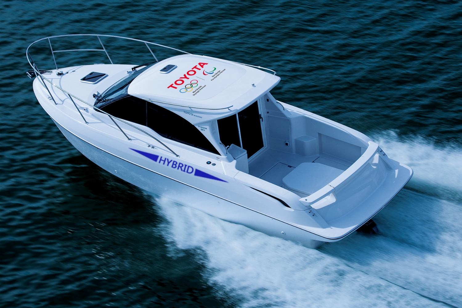 Toyota hybrid boat