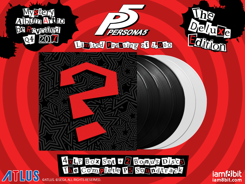 iam8bit persona 5 vinyl soundtrack box sets persona5vinyl