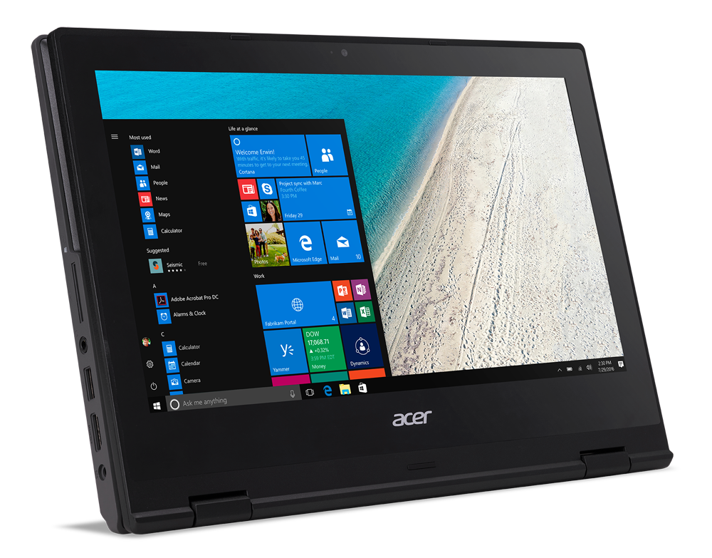 acer introduces travelmate spin b1 windows 10 s convertible b118 07