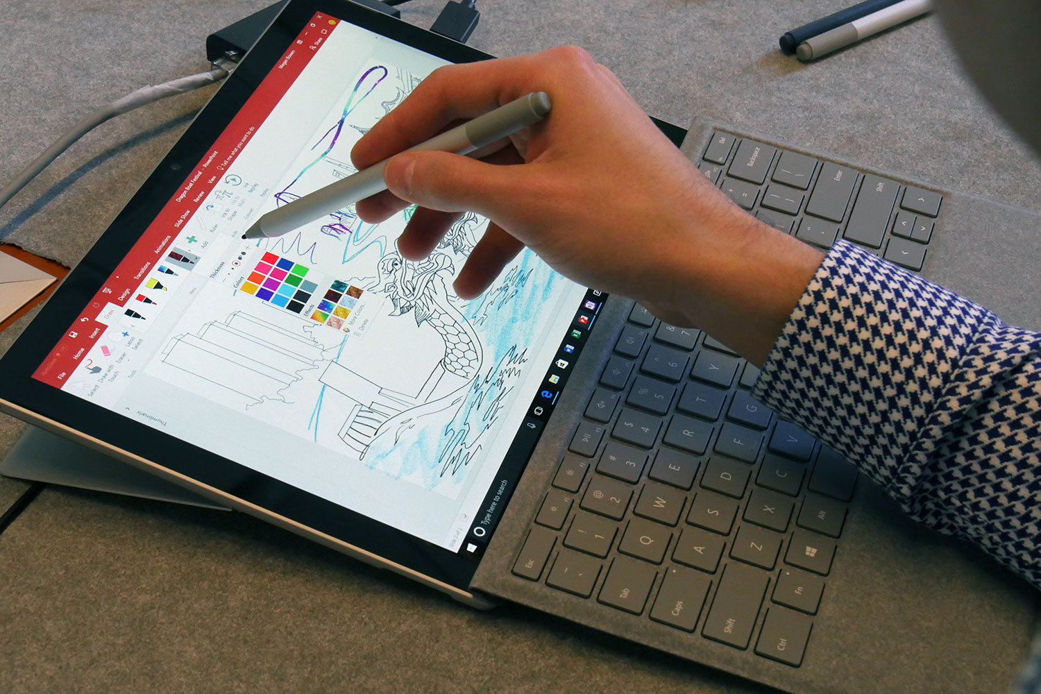 Microsoft Surface Pro and Surface Pen 2017