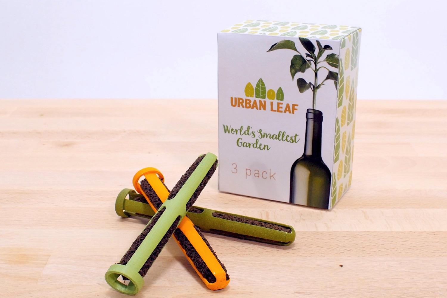 worlds smallest garden kickstarter product  with packaging