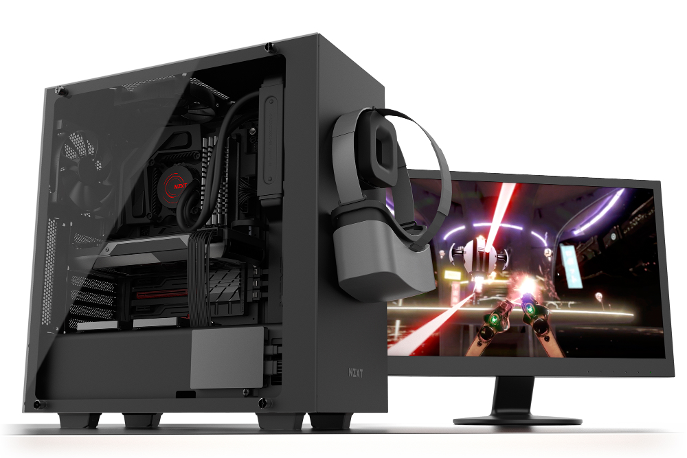 nzxt bld promises custom pc build performance  system black