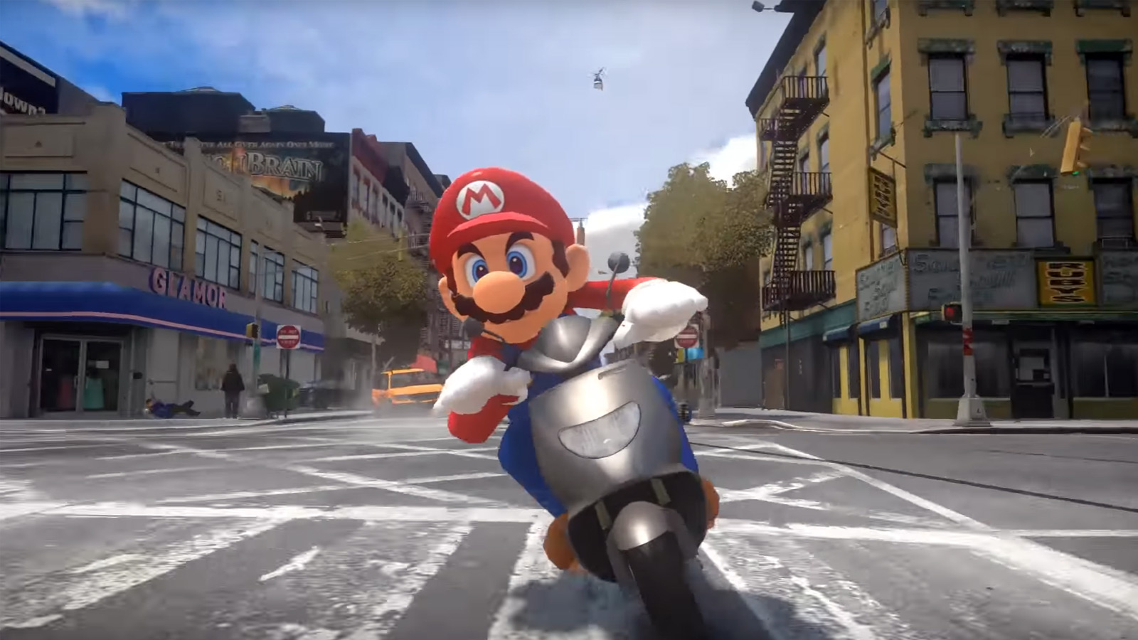 mario anime traffic safety lost mariogta